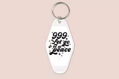 angel number motel keychain cutting files SVG DXF PNG EPS digital files instant download
