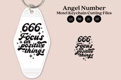 angel number motel keychain cutting files SVG DXF PNG EPS digital files instant download