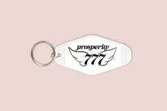 angel number motel keychain cutting files SVG DXF PNG EPS digital files instant download