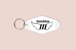 angel number motel keychain cutting files SVG DXF PNG EPS digital files instant download