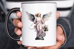 Angel Statue Watercolor PNG Clipart Product Image 3