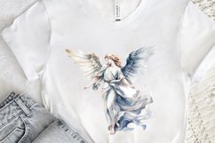 Angel Statue Watercolor PNG Clipart Product Image 2