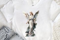 Angel Statue Watercolor PNG Clipart Product Image 2