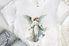 Angel Statue Watercolor PNG Clipart Product Image 2