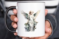 Angel Statue Watercolor PNG Clipart Product Image 3