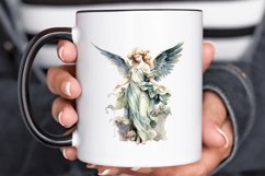 Angel Statue Watercolor PNG Clipart Product Image 3