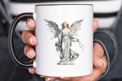 Angel Statue Watercolor PNG Clipart Product Image 2