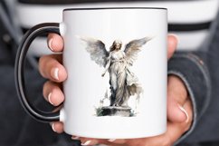 Angel Statue Watercolor PNG Clipart Product Image 2