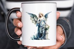 Angel Statue Watercolor PNG Clipart Product Image 3