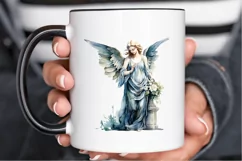 Angel Statue Watercolor PNG Clipart Product Image 3