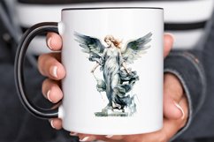 Angel Statue Watercolor PNG Clipart Product Image 2
