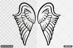 Angel Wings SVG PNG Design Bundle Product Image 11