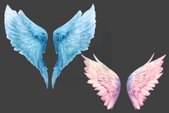 Angel wings, digital watercolor, 11 png Product Image 8