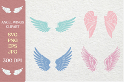 Angel Wings Cliparts Product Image 1