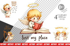 Angelic Anthems Clipart Product Image 1