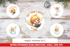 Angelic Anthems Wind Spinner Product Image 1