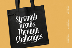 Angelic Glimstone - Blackletter Font Product Image 5