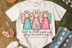 Christmas Angels PNG, Merry Christmas PNG, Holiday PNG, Xmas Product Image 4