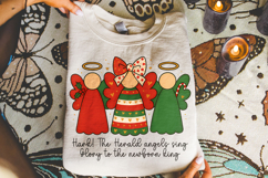 Christmas Angels PNG, Merry Christmas PNG, Holiday PNG, Xmas Product Image 3