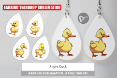 Earring Angry Duck Product Image 1