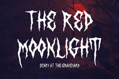 Anhork Bold Horror Display Font Product Image 3