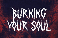 Anhork Bold Horror Display Font Product Image 5