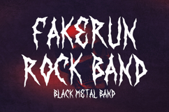 Anhork Bold Horror Display Font Product Image 6