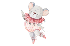 Watercolor Circus Animals Clipart Bundle PNG Product Image 12
