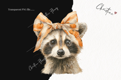 Cute Animals With Bows | Fall PNG Product Image 2