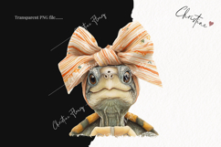 Cute Animals With Bows | Fall PNG Product Image 2