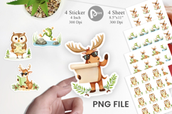 Wild Animal Adventure Sticker Product Image 1
