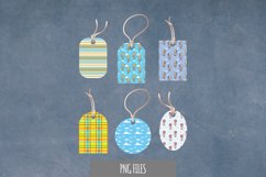 Animal and Hot Air Balloon Tags Product Image 1
