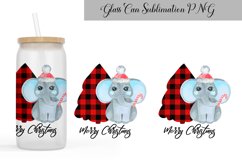 Libbey Christmas Glass Can | Animals Sublimation Bundle Product Image 7