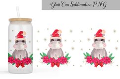 Libbey Christmas Glass Can | Animals Sublimation Bundle Product Image 3