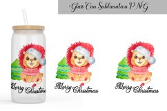 Libbey Christmas Glass Can | Animals Sublimation Bundle Product Image 6