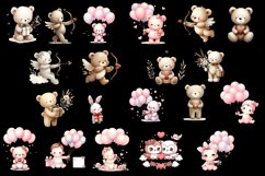 Animal clipart, Cute baby Watercolor clipart Product Image 3