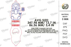 Penguin and Bunny Cookie Holders Laser Cut. Treat Holder SVG Product Image 2