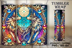 4 Wolf Tumbler Wrap Sublimation, 20 oz Product Image 3