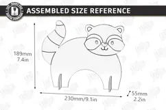 Raccoon Croquet Gates Laser Cut | Kids Laser | Outdoor Games Product Image 3
