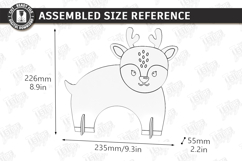 Deer Croquet Gates Laser Cut | Kids Laser | Outdoor Game SVG Product Image 3
