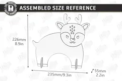Deer Croquet Gates Laser Cut | Kids Laser | Outdoor Game SVG Product Image 3