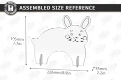 Bunny Croquet Gates Laser Cut | Kids Laser | Outdoor Games Product Image 3