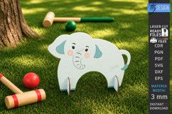 Animal Croquet Gates Laser Cut Bundle | 3D Kids Laser | Game Product Image 19
