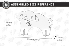Elephant Croquet Gates Laser Cut | Kids Laser | Outdoor Game Product Image 3