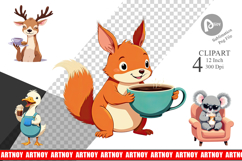 Animal Finest Brew Clipart Product Image 1