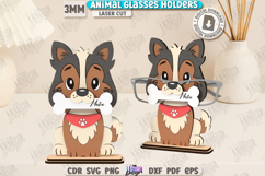 3D Glasses Holders Laser Cut Bundle|Personalized Design SVG Product Image 9