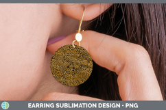 GorgeousAnimal Round Earrings design.