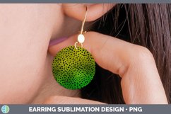 GorgeousAnimal Round Earrings design.