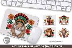 Mouse Pad Juneteenth Animal Product Image 1