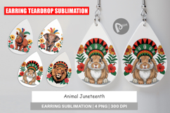 Earring Juneteenth Animal Product Image 1